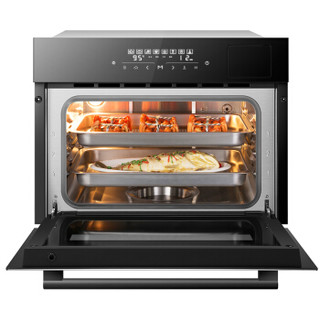 老板（Robam）嵌入式 蒸烤箱 40L+40L大容量 全屏触控蒸箱烤箱套餐S270A+R070A