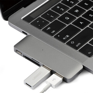 HyperDrive苹果转接头type-c扩展坞MacBook Pro Air转换器iPad拓展坞usb-c hub笔记本电脑配件SD卡读卡器u盾