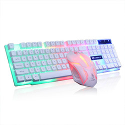LIMEIDE GTX300 游戏键盘彩虹背光键鼠套装