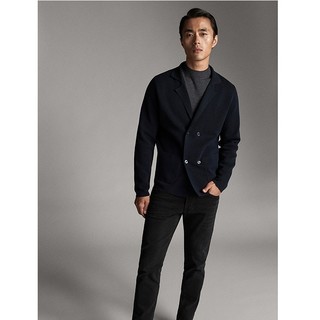 限尺码：Massimo Dutti  00967302401 男士棉质西装外套