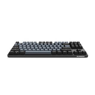 DURGOD 杜伽 TAURUS K310 机械键盘（cherry青轴、深空灰、白色背光、有线）