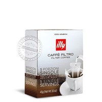 illy 意利 意式咖啡粉 中度烘焙 滤过式 45g *4件