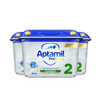 限新用户：Aptamil 爱他美 白金版 较大婴儿奶粉 德版 2段 800g*3罐