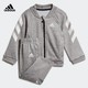 adidas 阿迪达斯 婴童装训练长袖拉链运动套装 ED1174