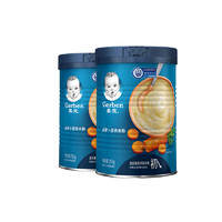 嘉宝Gerber 婴幼儿钙铁锌营养麦粉 1段辅食添加初期 250g
