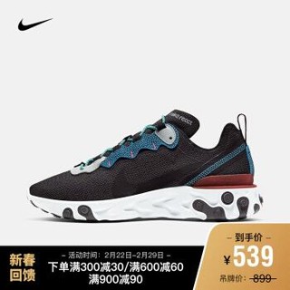 耐克 NIKE REACT ELEMENT 55 SE 男子运动鞋 CD2153 CD2153-001 41