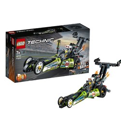 LEGO乐高 Technic机械系列 亮绿色改装赛车42103 7岁+ 225颗粒