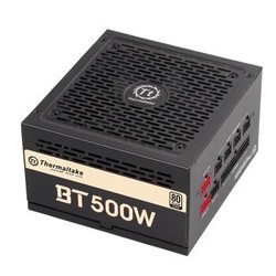 Tt（Thermaltake）额定500W BT 500W 台式机电脑主机机箱电源（80PLUS铜牌/全模组/全日系电容/静音风扇）