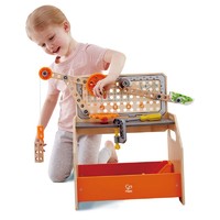 Hape科学物理实验台玩具4-10岁创意拼搭拆装组装过家家宝宝男女孩STEAM木质玩具