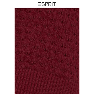 ESPRIT 埃斯普利特 119EE1I043 女士长袖镂空毛衣