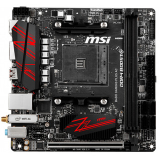 MSI 微星 B450I GAMING PLUS AC +AMD R3 2200G 板U套装