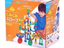 KUMON公文出版 滚珠滑梯创意玩具57块 及2款升级配件3岁以上适用
