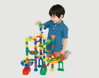 kumon 公文式 滚珠滑梯创意玩具