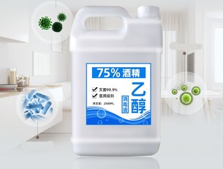 思利及人 75%酒精消毒液 2.5L