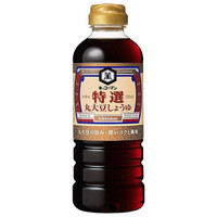 KIKKOMAN 万字 龟甲万字 特选丸大豆酱油 酿造酱油 500ml