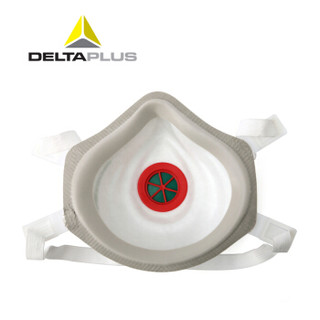 DELTAPLUS 代尔塔 104019 欧标FFP3 带呼吸阀头戴式口罩 10只(2盒)