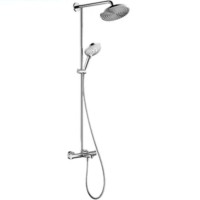 Hansgrohe 汉斯格雅 双飞雨240 27215000 恒温浴缸龙头花洒套装