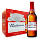 京东PLUS会员：Budweiser 百威 啤酒美式拉格 460ml*12瓶装 *3件