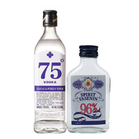 Spirytus 生命之水 生命之水伏特加组合装 (75度 500ml+96度 100ml)