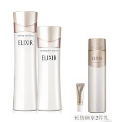ELIXIR 怡丽丝尔 优悦活颜水乳套装 滋润/丰润款可选(赠 泡沫肌底液90g+活颜防护精华乳5ml)