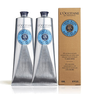 L'OCCITANE 欧舒丹 乳木果经典润手霜 150ml*2