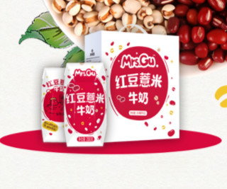 新希望 红豆薏米牛奶 200ml*12盒