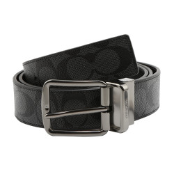 coach蔻驰男士宽窄版扣腰带