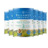 38女神节预售：BELLAMY'S 贝拉米 婴幼儿配方奶粉 3段900g 6罐
