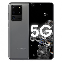三星 Galaxy S20 Ultra 5G 智能手机 12GB+256GB 遐想灰