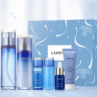 LANEIGE 兰芝 致美紧颜京东定制礼盒(水120ml+50ml+乳100ml+50ml+洁面50ml+精华7ml)