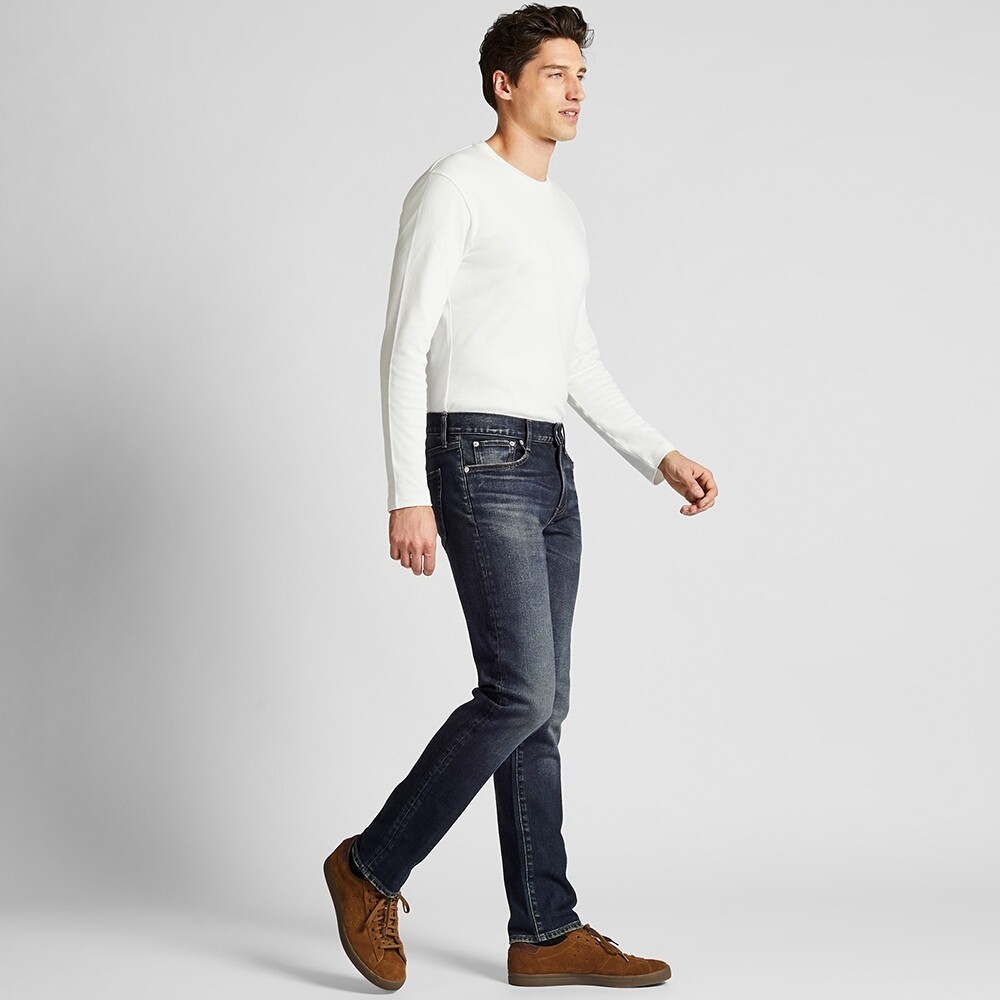 uniqlo 优衣库 uq420804 男士修身牛仔裤