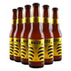 蜂狂buzz啤酒 蜂蜜桂花小麦啤橙香龙眼蜜拉格国产精酿啤酒6瓶组合