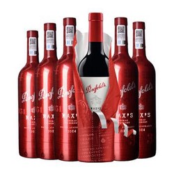 奔富麦克斯（Penfolds Max's）经典干红葡萄酒西拉赤霞珠750mL*6瓶整箱装（赠璞bv罗斯福赤霞珠750ml）+凑单品