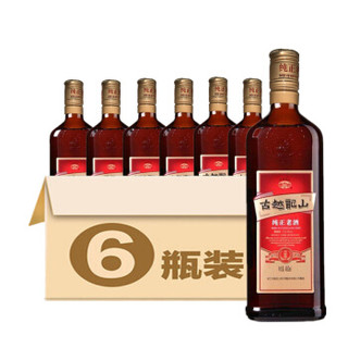 古越龙山  纯正老酒 绍兴黄酒 整箱装 10度  480ml*6瓶 *2件