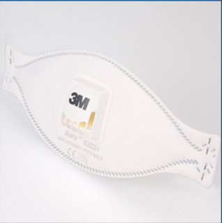 商品3m 9322  德国本土版 n95 防尘防雾霾pm2.5口罩 头戴式
