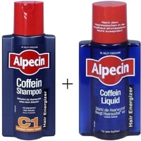 银联爆品日、历史低价：Alpecin 咖啡因防脱育发（洗发露C1 250ml+营养液200ml）