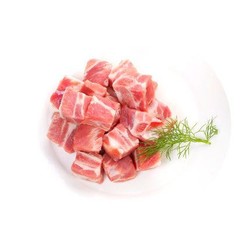 双汇猪肉新鲜肋排段冷冻排骨条扇骨条可酱卤红烧炖排骨汤1000g*2