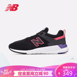 New Balance NB官方女鞋009系列休闲运动鞋 黑色、灰色 WS009LA1 37.5