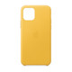 Apple iPhone 11 Pro 皮革保护壳 - 橙柠黄色