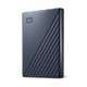 Wd 5Tb My Passport 超蓝色便携式外部硬盘，USB-C - WDBFTM0050BBL-WESN