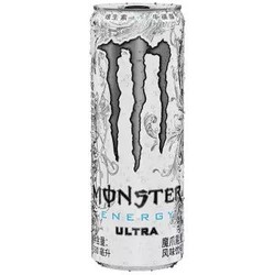 可口可乐 魔爪超越 Monster Ultra 能量型 无糖维生素饮料 330ml/罐*24 摩登罐 整箱装 运动饮料 *2件