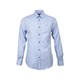 TRUSSARDI JEANS杜鲁萨迪 奢侈品  男士浅蓝色棉质长袖衬衫52C00063 1T002238 U030 40码