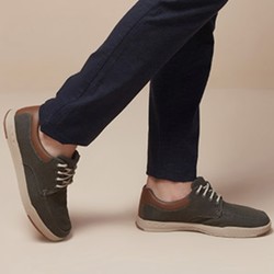 Clarks 云步 Step Isle Lace 男士休闲鞋 *2件