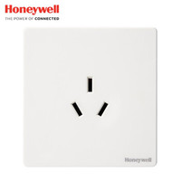 honeywell 霍尼韦尔 开关插座面板 16A三孔插座 境尚系列 白色