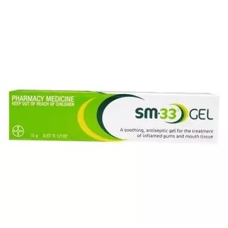 BAYER 拜耳 SM-33 口腔舒缓凝胶软膏 10g