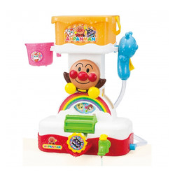 日本进口Agatsuma 匹诺曹(Pinocchio) 沐浴乐浴室用品套件 儿童洗澡用品 面包超人桔色ABS树脂 水桶款 *2件