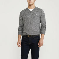 Abercrombie & FitchAbercrombie＆Fitch 301667 V领棉山羊绒针织衫