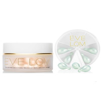 伊芙兰 EVE LOM 逆时空抗老修复精华胶囊 90粒+胶囊卸妆油 17.5ml)