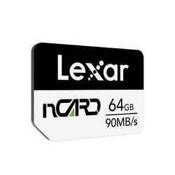 雷克沙 Lexar 64G nCARD  NM存储卡