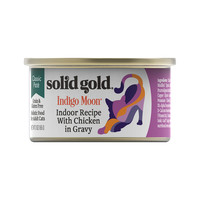 88VIP：Solid Gold 金装系列宠物零食鸡肉室内配方猫罐头 85g *2件